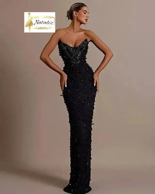 Black   Diamonds  Evening Dress Guangzhou Migu Garment Company Limited