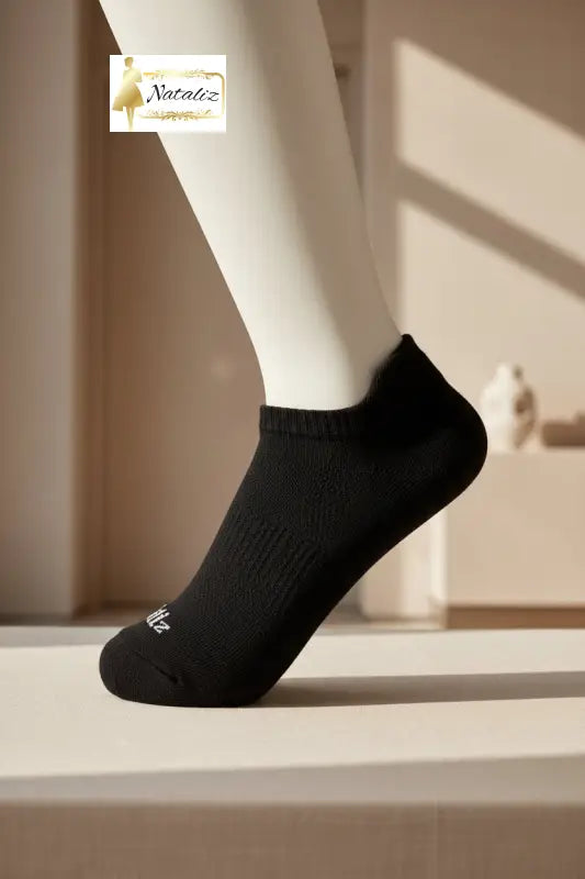 Black Low-Cut Sport Socks (3-Pack) – 85% Combed Cotton Mesh, Ultra-Soft & Breathable Athletic Fit – FREE Shipping (Copy) Nataliz