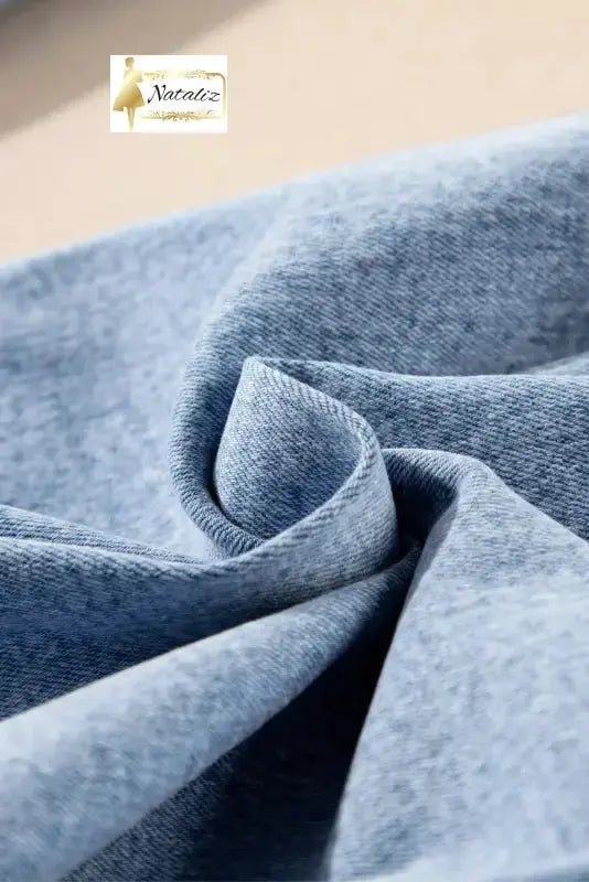 Blue Chic Patch Pocket Straight Leg Loose Jeans Dear-Lover Dropshipping