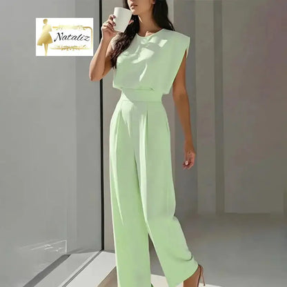 Elegant Hight Waist Jumpsuit Nataliz Boutique Shop
