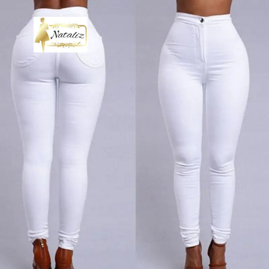 Fashion elastic jeans women leggings ladies Jeans