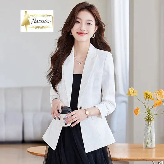 High-end Design Sense Niche Women’s Casual Temperament Suit Coat Jacket