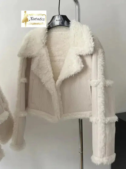 Ladies Fashion Short Woolen Jacket Nataliz Boutique Shop