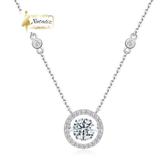 Mobius Necklace - A Fashionable And Light Luxury Jewelry Pendant Necklace Set With Top-quality Moissanite S925 Silver