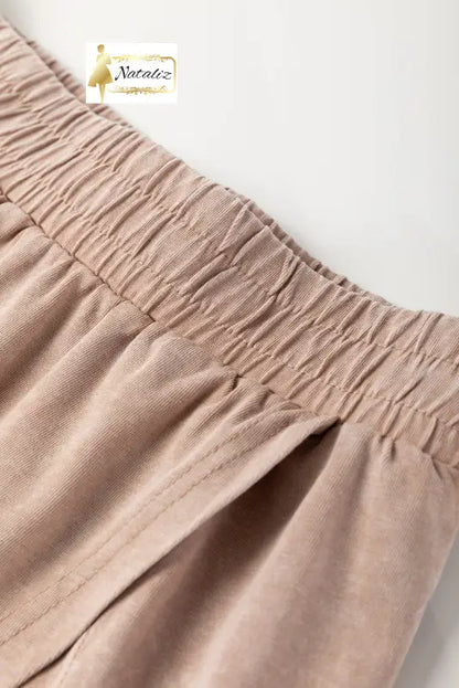 Myosotis 2 Pieces Mineral Wash Cotton Tank Top Lined Split Skirt Set Dear-Lover Dropshipping