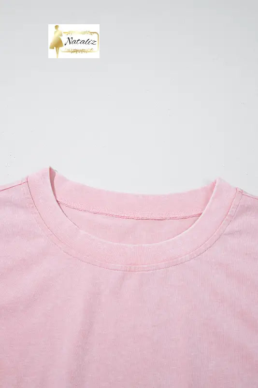 Myosotis 2 Pieces Mineral Wash Cotton Tank Top Lined Split Skirt Set Dear-Lover Dropshipping