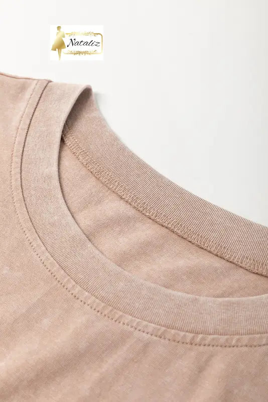 Myosotis 2 Pieces Mineral Wash Cotton Tank Top Lined Split Skirt Set Dear-Lover Dropshipping