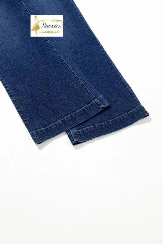 Sail Blue Wide Leg Pocketed High Waist Jeans Dear-Lover Dropshipping