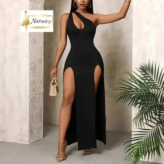 Sexy Off-the-shoulder Long Split Dress Gown Formal Dresses