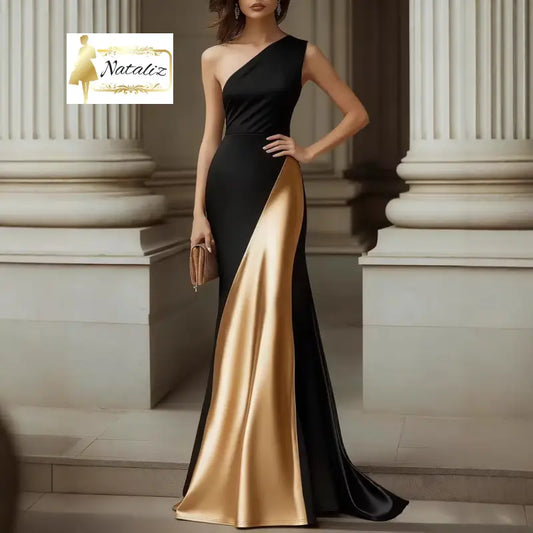 Stylish And Elegant Satin Dress Formal Dresses
