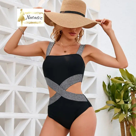 Stylish Sexy Cutout One-piece Swimsuit Bikinis & Coverups