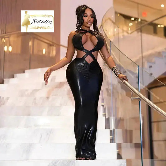 Stylish Sleeveless Backless Party Club Wear Dress Nataliz Boutique Shop