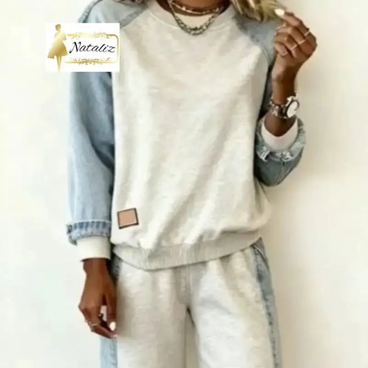 Women's Patchwork Casual Sports Set Nataliz