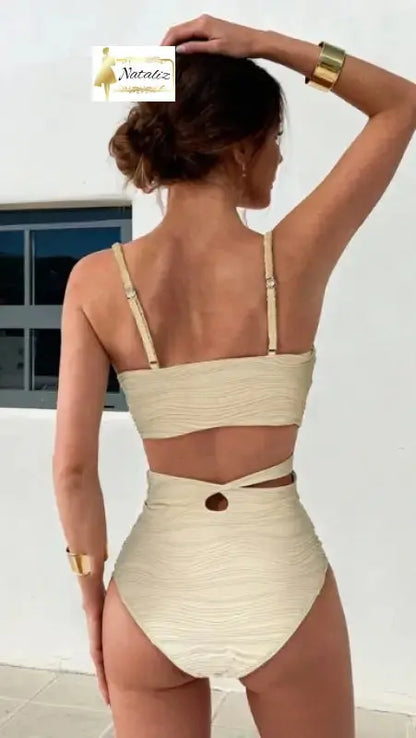 Women's Two-Piece High Rise Bikini Set Nataliz