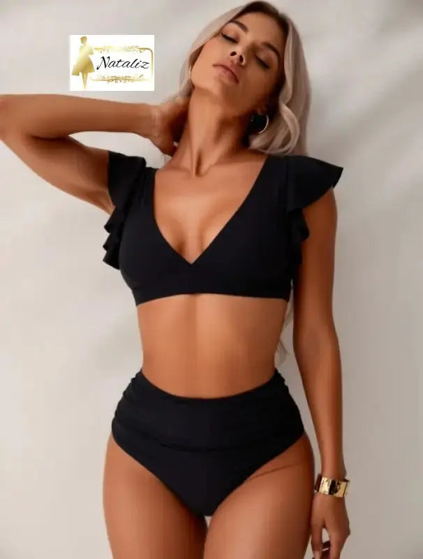 Women's Two-piece Ruffle Bikini Nataliz
