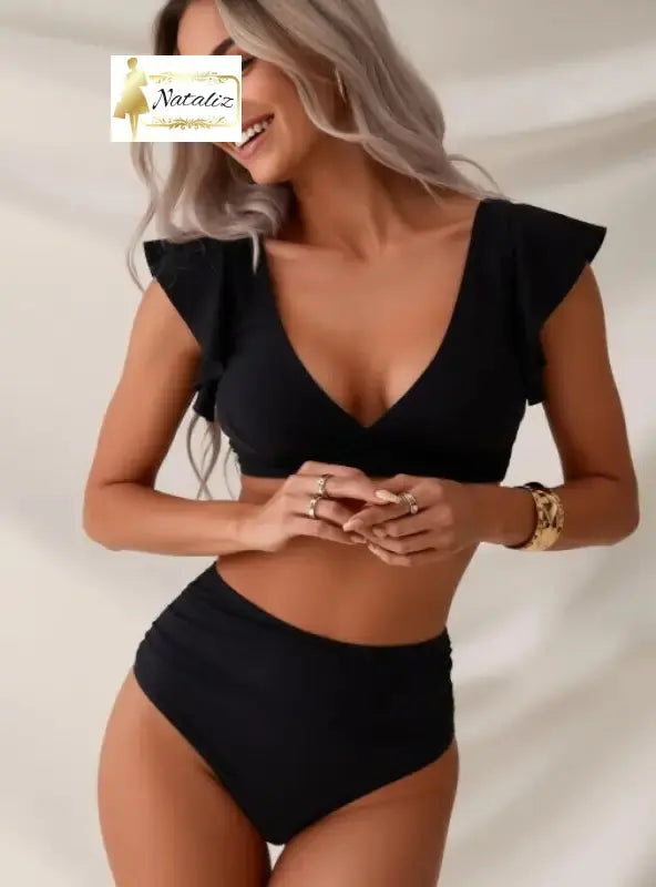 Women's Two-piece Ruffle Bikini Nataliz